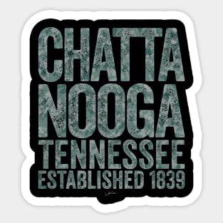Chattanooga, Tennessee Sticker